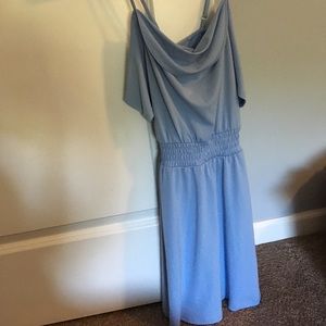 Express Size Small Light Blue Dress